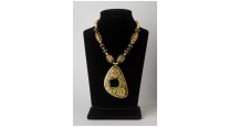 Oval Necklace (Gold Foiled)