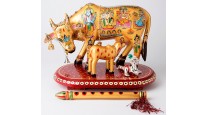 Kamdhenu - Holy Cow (Pearl Gold Painted)